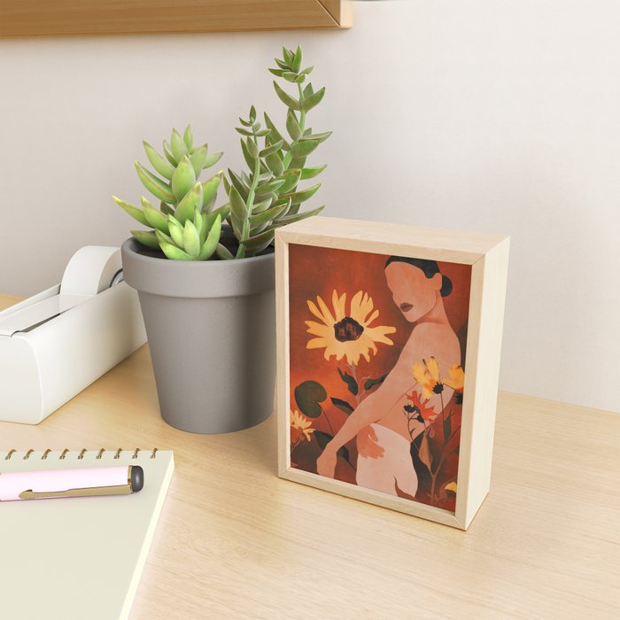 Sunflowers Mini Art Print Gallery Image 2