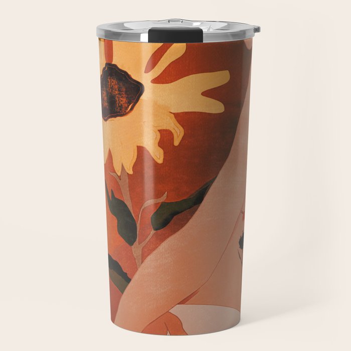 Sunflowers Travel Mug Gallery Image 1