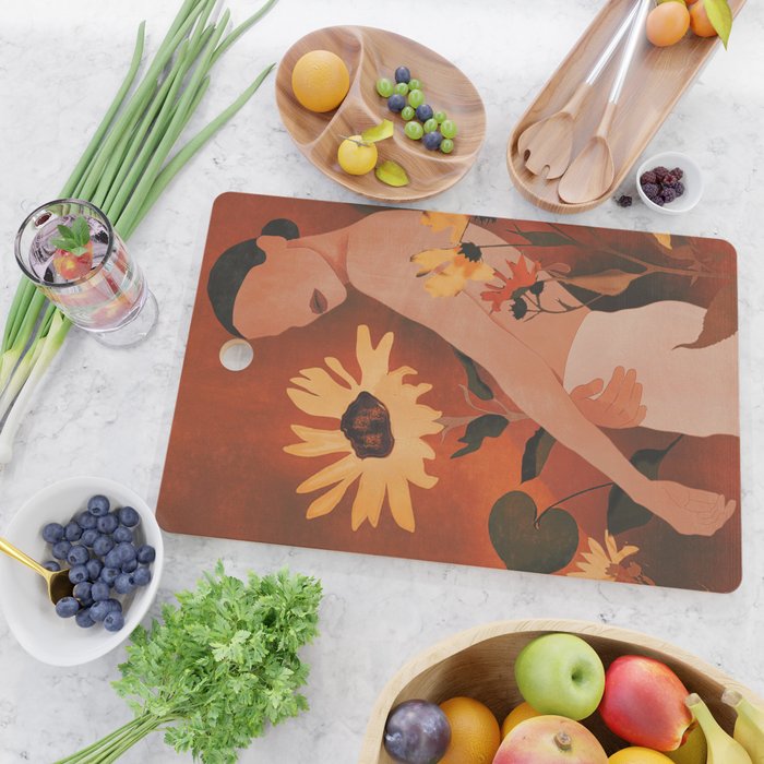 Sunflowers Cutting Board Gallery Image 2