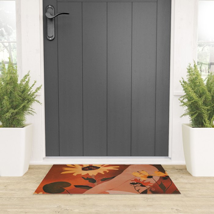 Sunflowers Welcome Mat Gallery Image 3