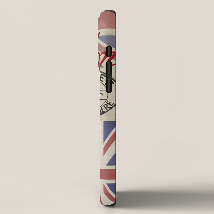 London Great Britain Big Ben Flag Collage iPhone Case Gallery Image 2