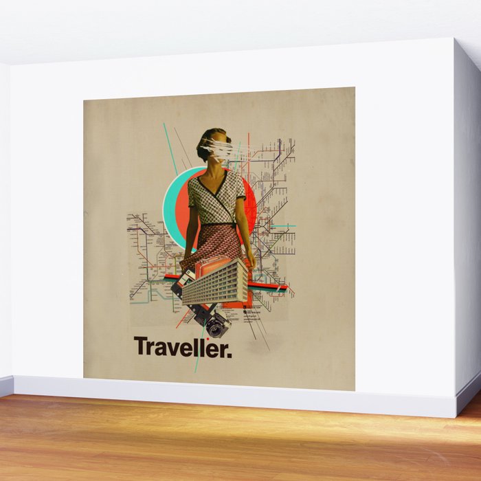 Traveller Wall Mural Gallery Image 2