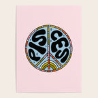Pisces Peace Sign Poster Gallery Image 4