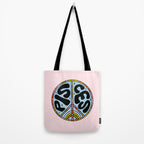 Pisces Peace Sign Tote Bag Gallery Image 2