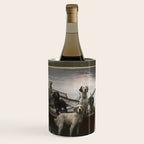 Dogs on a boat II color canine photograph portrait - photographs - photography Wine Chiller Gallery Image 1