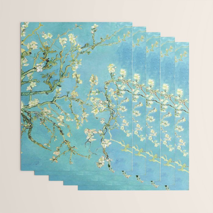 Vincent Van Gogh Almond Blossoms Wrapping Paper Gallery Image 3