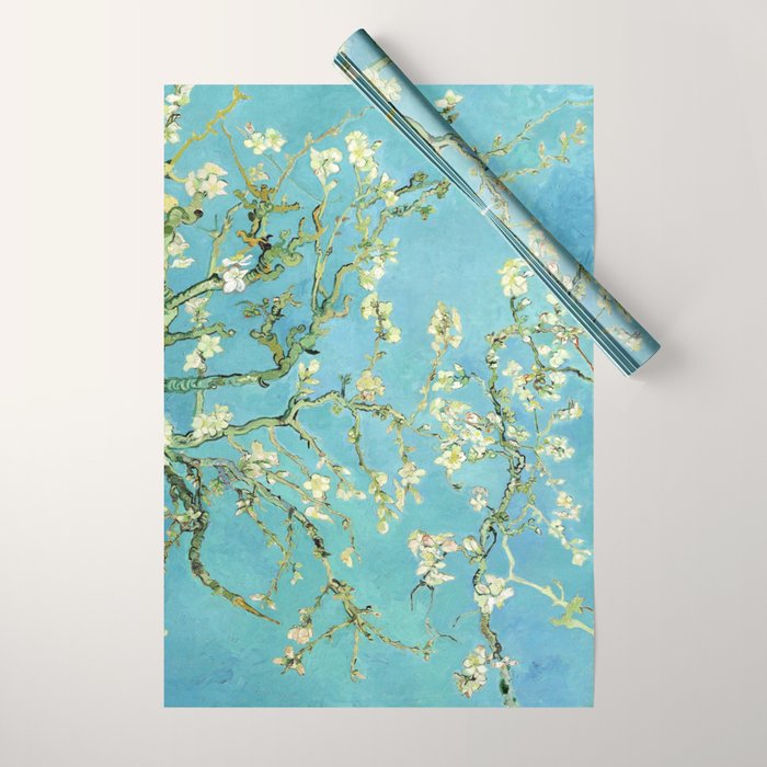 Vincent Van Gogh Almond Blossoms Wrapping Paper Gallery Image 1