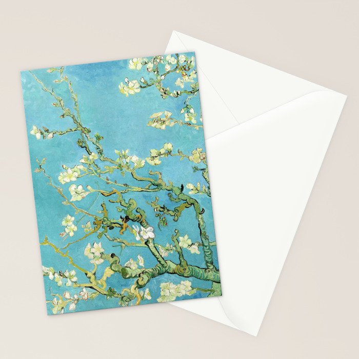Vincent Van Gogh Almond Blossoms Stationery Card Gallery Image 2