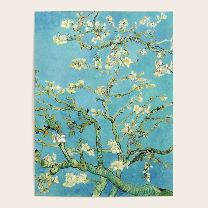 Vincent Van Gogh Almond Blossoms Poster Gallery Image 1