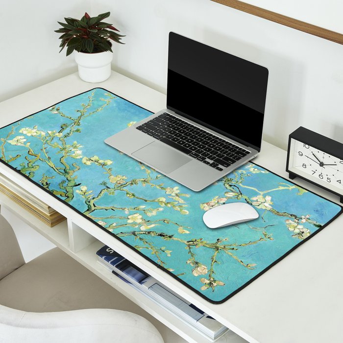 Vincent Van Gogh Almond Blossoms Desk Mat Gallery Image 2