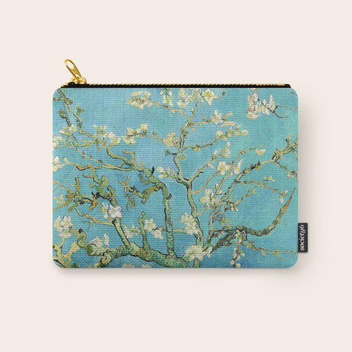 Vincent Van Gogh Almond Blossoms Carry All Pouch Gallery Image 1