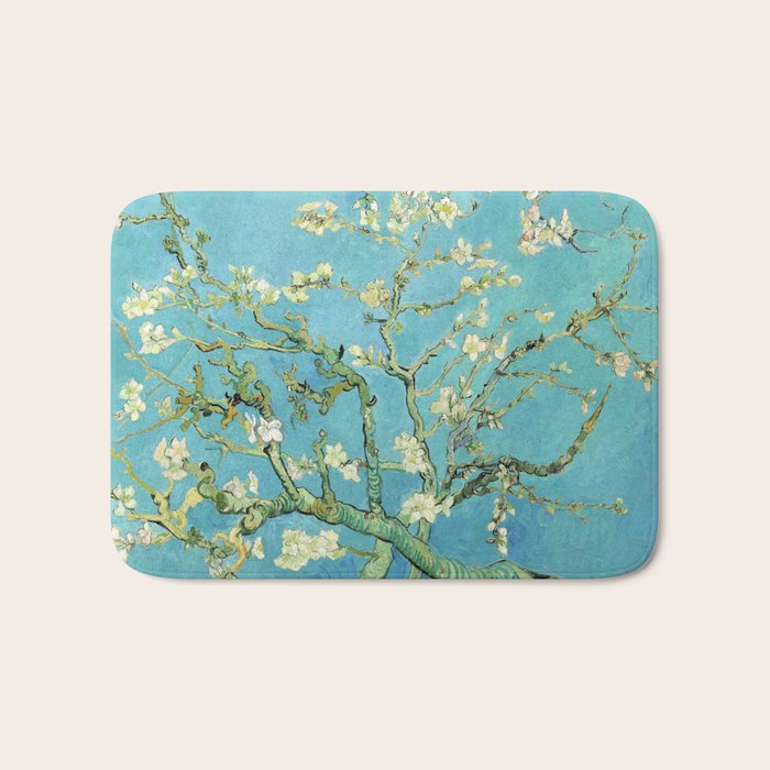 Vincent Van Gogh Almond Blossoms Bath Mat Gallery Image 1