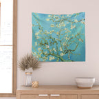 Vincent Van Gogh Almond Blossoms Wall Tapestry Gallery Image 2