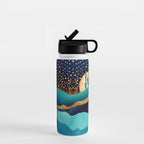 Indigo Desert Night Water Bottle Gallery Image 1