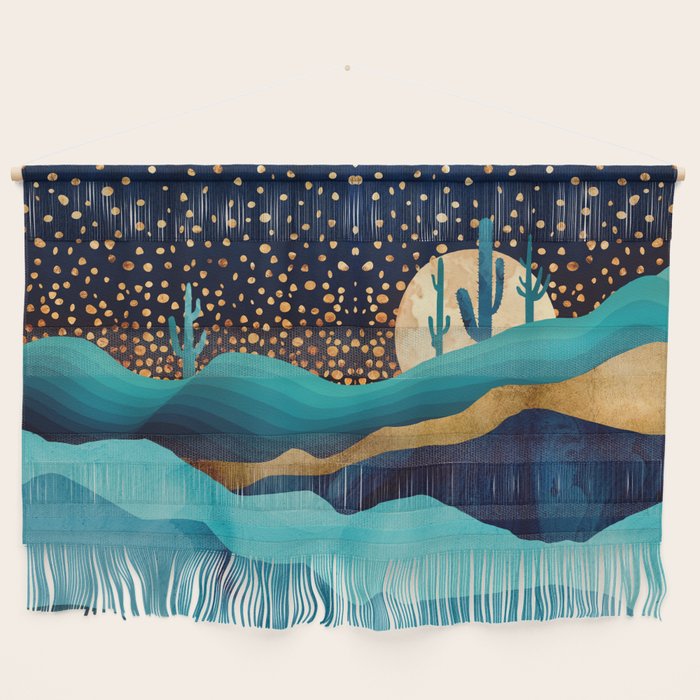 Indigo Desert Night Wall Hanging Gallery Image 1