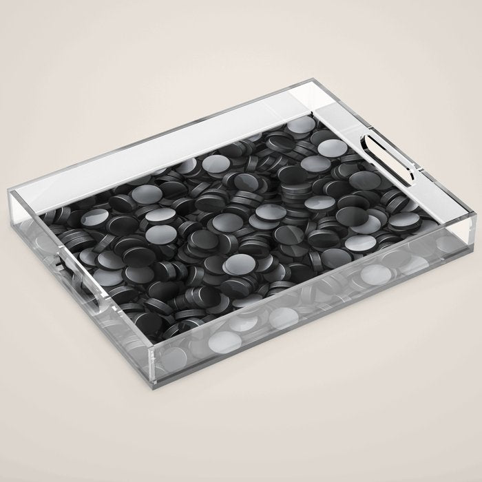 Hockey pucks Acrylic Tray Gallery Image 1