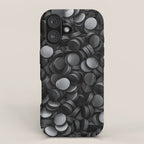 Hockey pucks iPhone Case Gallery Image 1