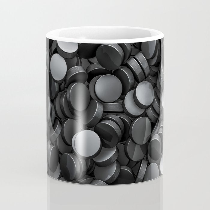 Hockey pucks Coffee Mug Gallery Image 4