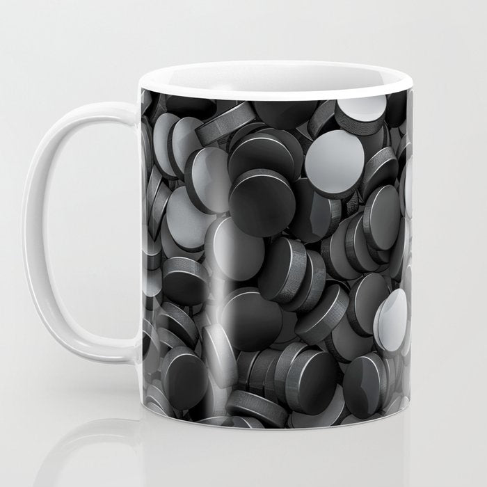 Hockey pucks Coffee Mug Gallery Image 3