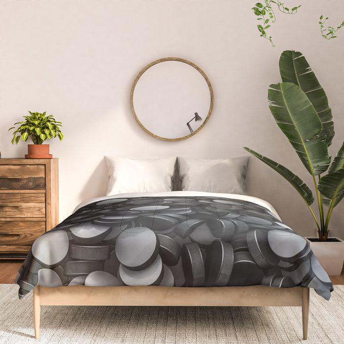 Hockey pucks Comforter Gallery Image 3