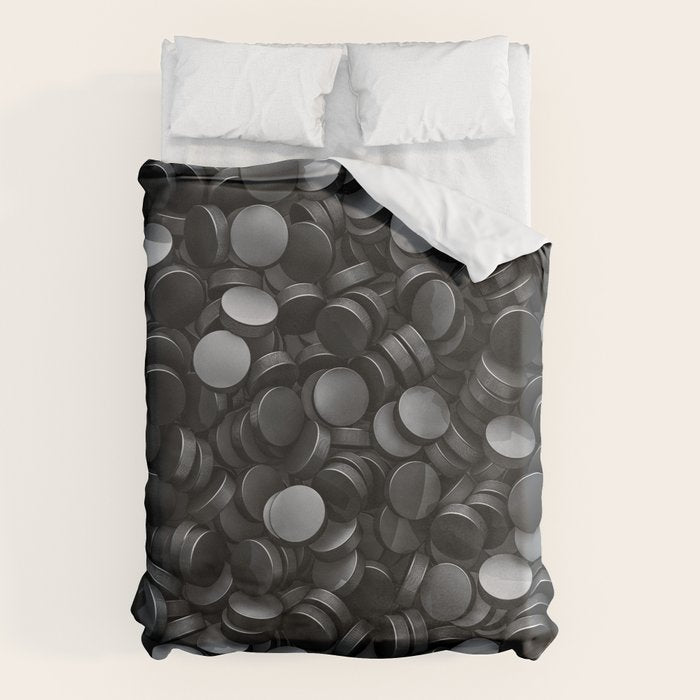 Hockey pucks Duvet Cover Gallery Image 6