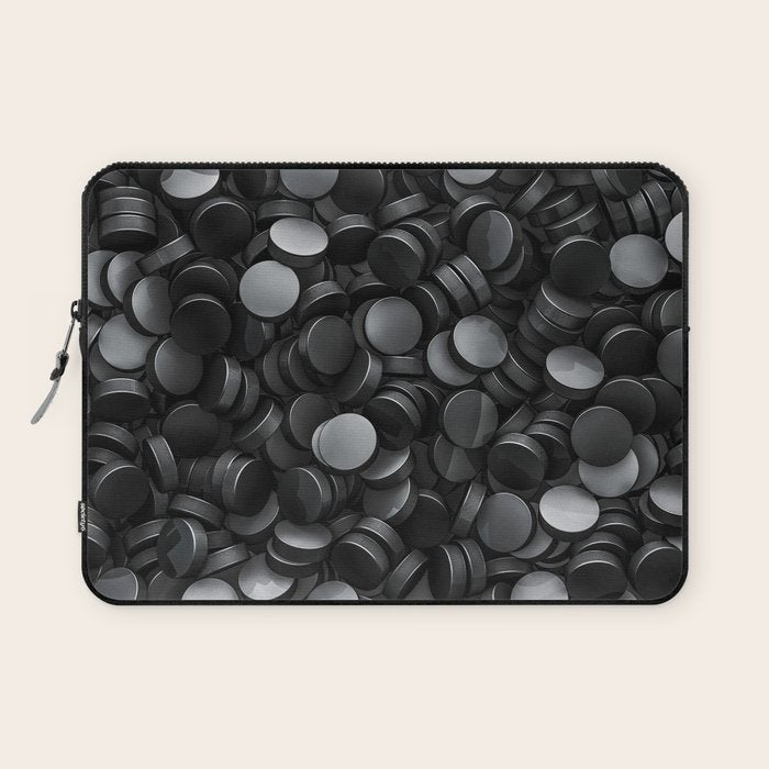 Hockey pucks Laptop Sleeve Gallery Image 1