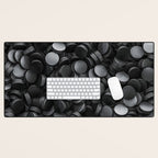 Hockey pucks Desk Mat Gallery Image 1