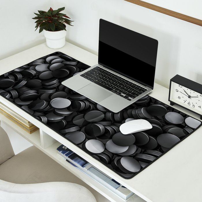 Hockey pucks Desk Mat Gallery Image 2