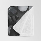 Hockey pucks Throw Blanket Gallery Image 3