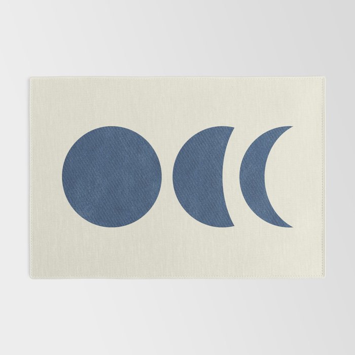 Lunar Phase - Blue Rug Gallery Image 2