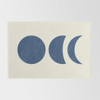 Lunar Phase - Blue Rug Gallery Image 2