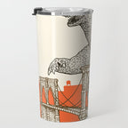 Godzilla vs. the Brooklyn Bridge Travel Mug Gallery Image 3