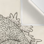 Godzilla vs. the Brooklyn Bridge Wall Tapestry Gallery Image 3