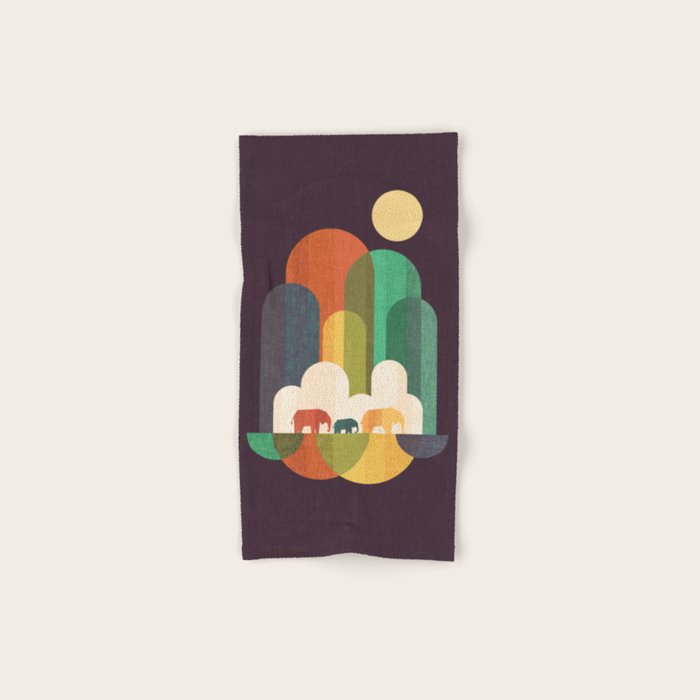 Elephant walk Bath Towel Gallery Image 1