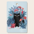 Popoki in Blue Cutting Board Gallery Image 1