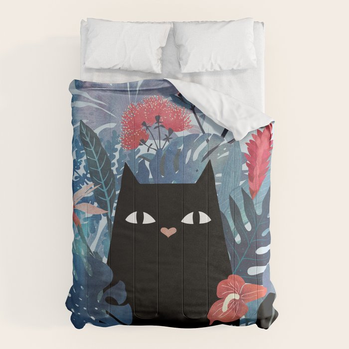 Popoki in Blue Comforter Gallery Image 6