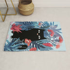 Popoki in Blue Rug Gallery Image 1