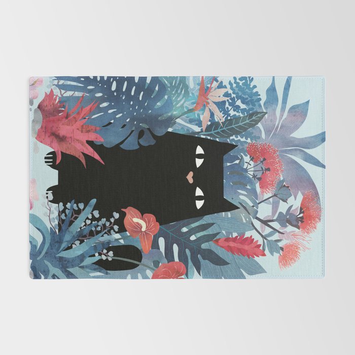 Popoki in Blue Rug Gallery Image 2