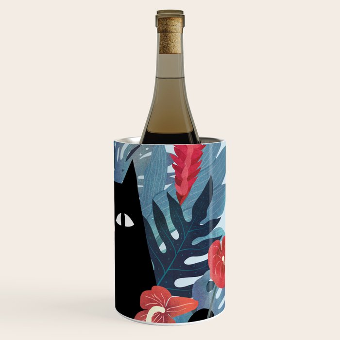 Popoki in Blue Wine Chiller Gallery Image 3