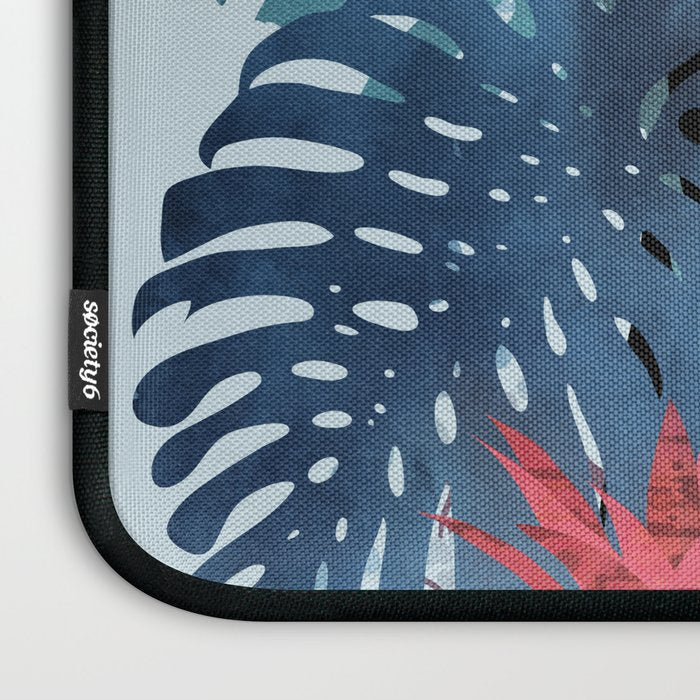 Popoki in Blue Laptop Sleeve Gallery Image 3