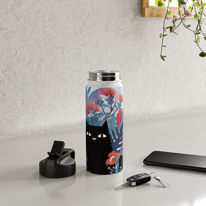 Popoki in Blue Water Bottle Gallery Image 4