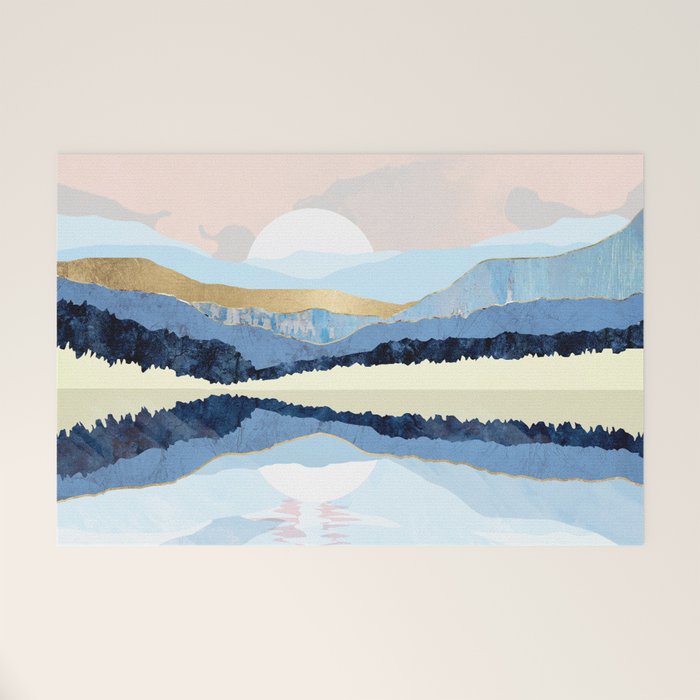 Winter Reflection Welcome Mat Gallery Image 1
