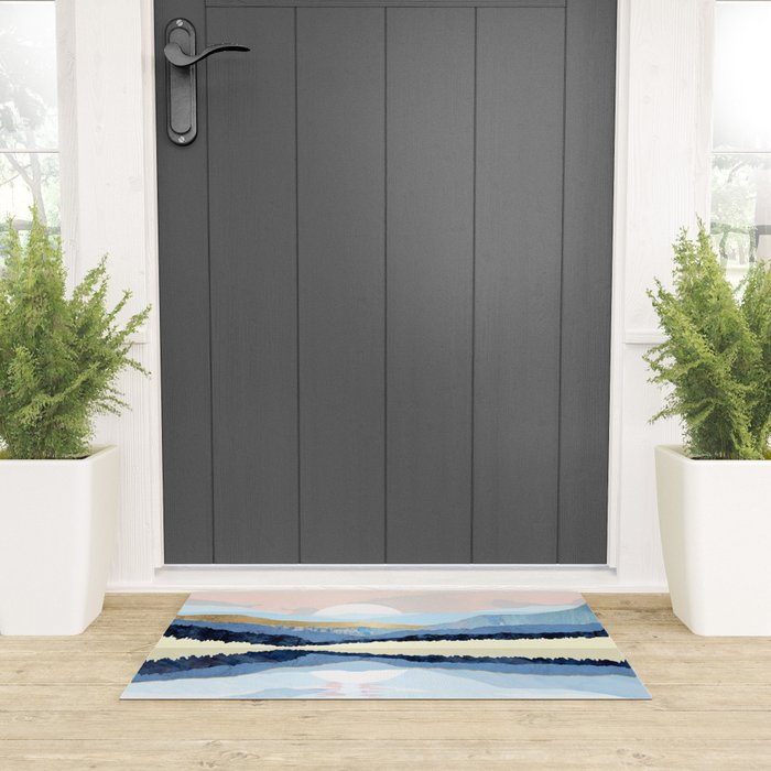 Winter Reflection Welcome Mat Gallery Image 3