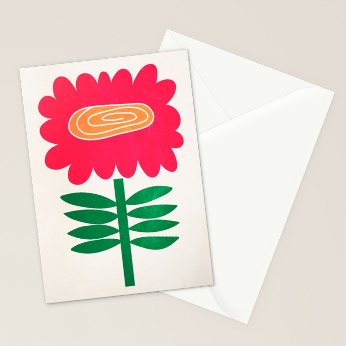 The Wildflower Stationery Card Gallery Image 2