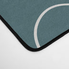 Monstera No2 Teal Desk Mat Gallery Image 4