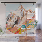 glass mountains Wall Mural Gallery Image 1