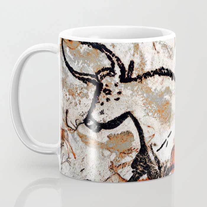 Prehistoric Bull Lascaux Cave Painting Coffee Mug Gallery Image 3