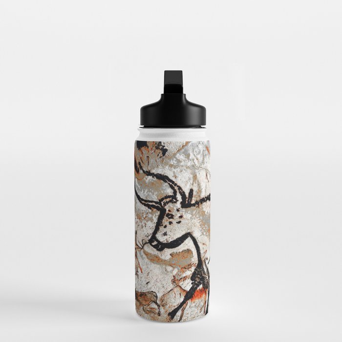 Prehistoric Bull Lascaux Cave Painting Water Bottle Gallery Image 3