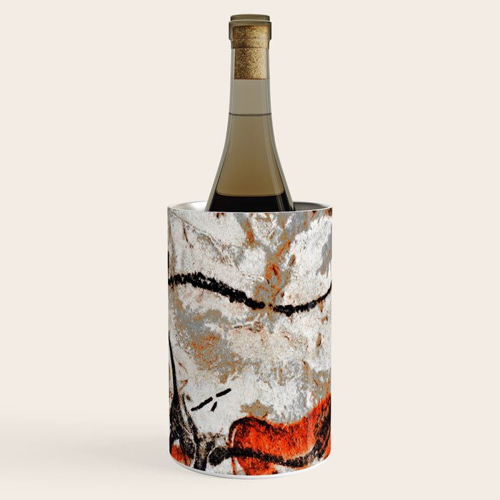 Prehistoric Bull Lascaux Cave Painting Wine Chiller Gallery Image 1