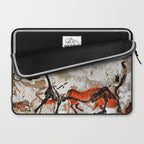 Prehistoric Bull Lascaux Cave Painting Laptop Sleeve Gallery Image 2